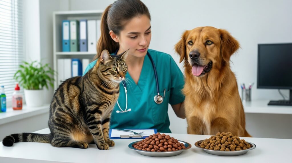 Питание собак и кошек: мифы о 