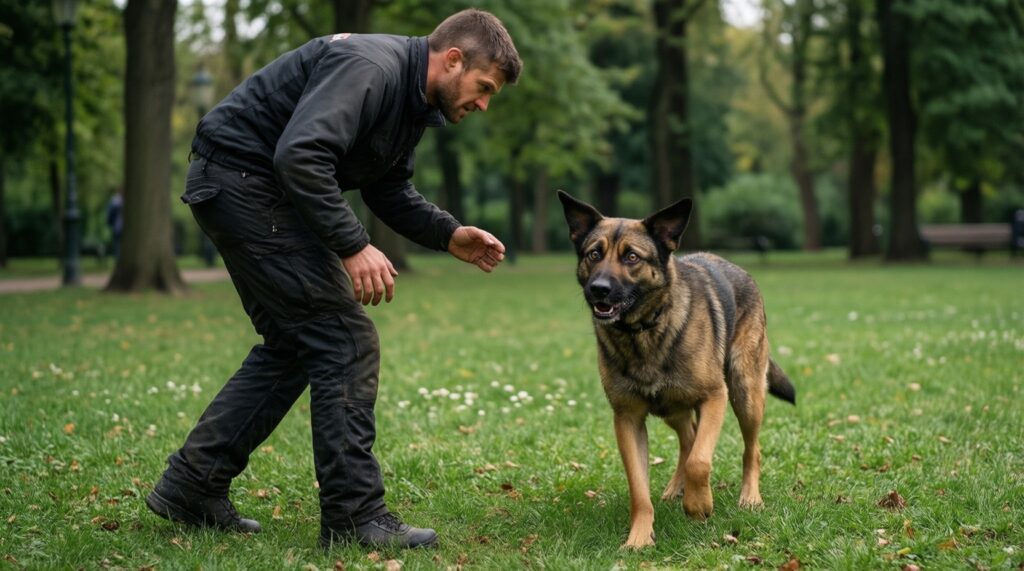 Как читать язык тела собаки: сигналы стресса, примирения и доверия - иллюстрация