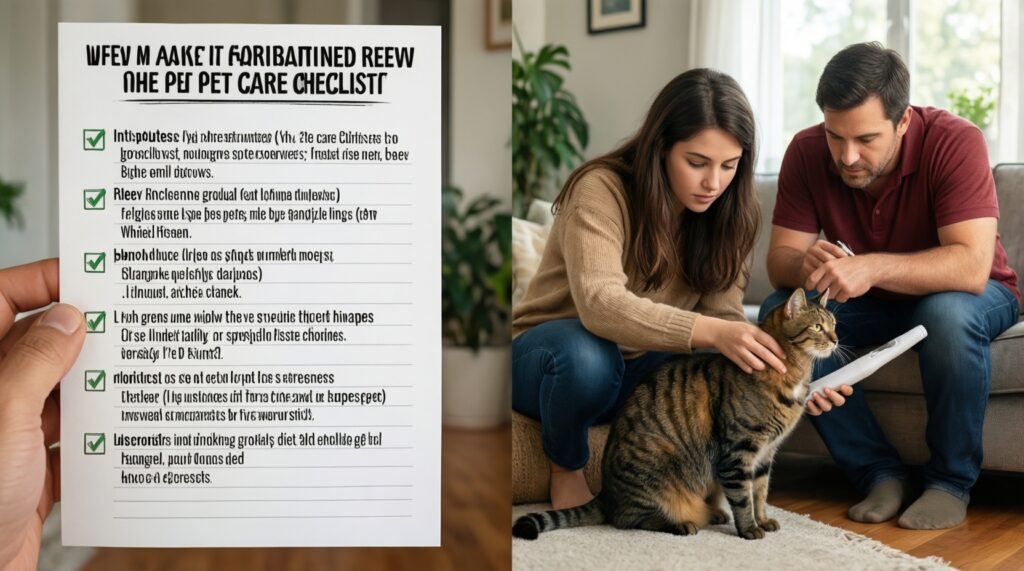 Пожилые питомцы: уход, питание и комфортная старость дома - иллюстрация