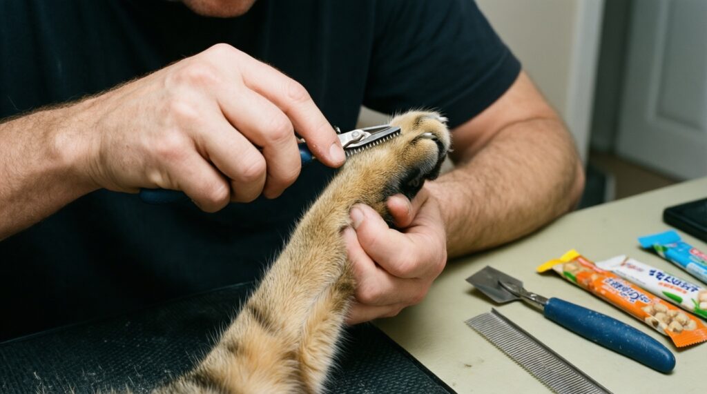 Груминг дома: базовый набор и безопасные приёмы - иллюстрация