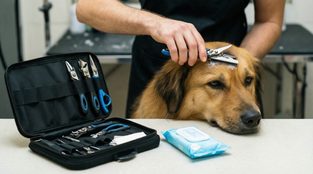 Груминг дома: базовый набор и безопасные приёмы - иллюстрация