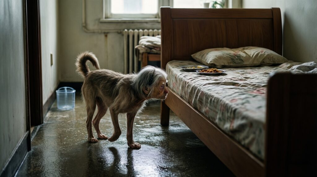 Стареющий питомец: уход, питание и комфорт в зрелом возрасте - иллюстрация