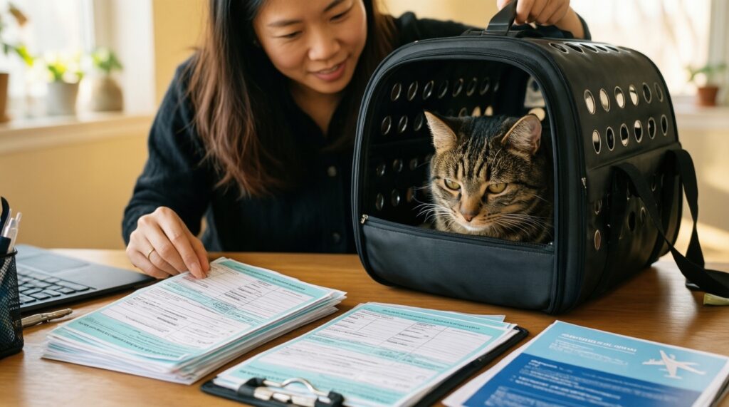 Путешествия с питомцем: переноска, документы, стресс и лайфхаки в дороге - иллюстрация
