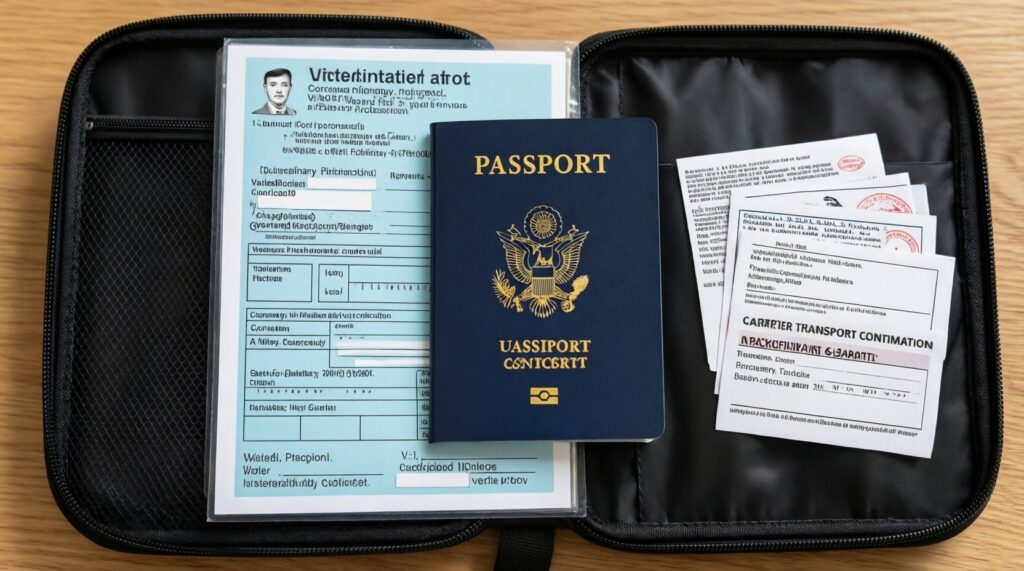 Путешествия с питомцем: документы, переноска, лайфхаки в дороге - иллюстрация