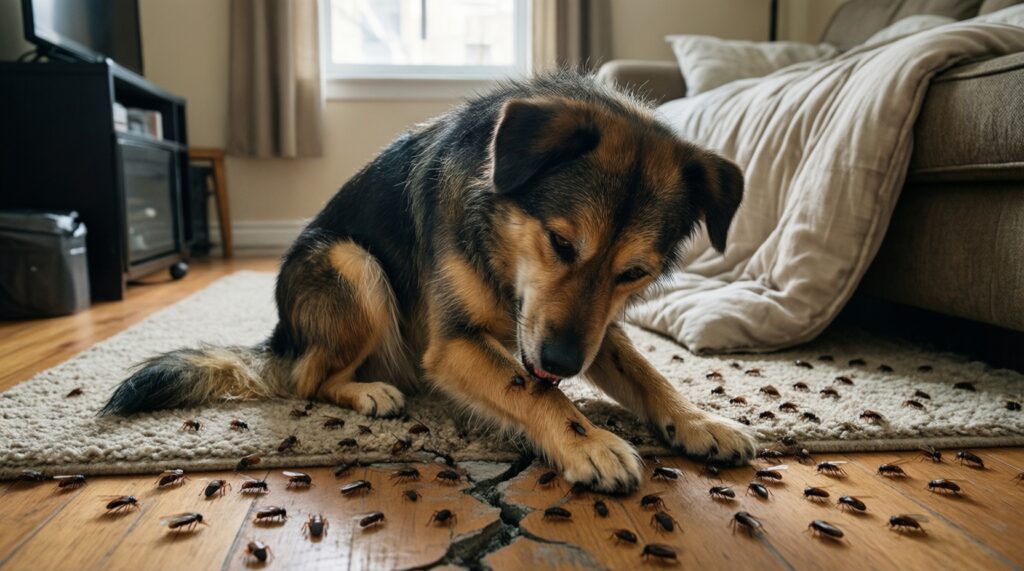 Паразиты круглый год: профилактика блох, клещей и гельминтов - иллюстрация