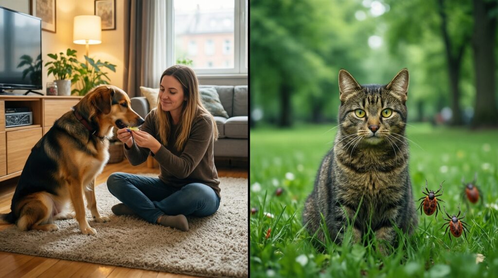 Паразиты круглый год: профилактика блох, клещей и гельминтов - иллюстрация