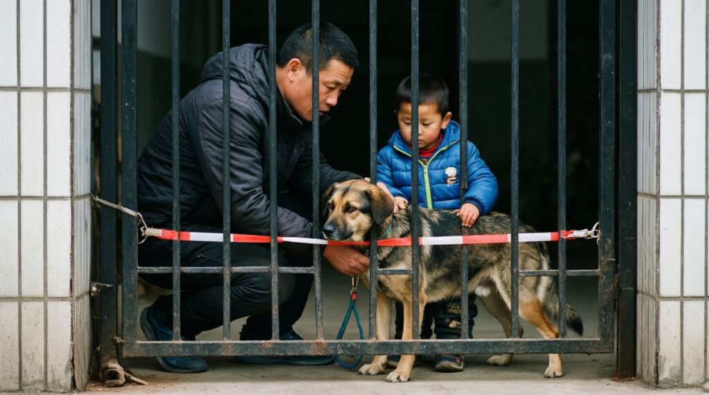 Питомец и ребёнок: правила безопасного общения и границы - иллюстрация