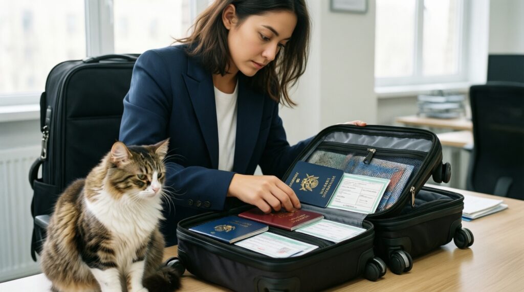 Путешествия с питомцем: переноска, документы, стресс и лайфхаки - иллюстрация