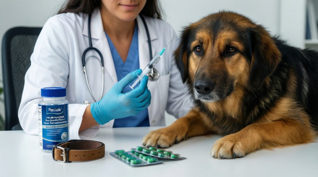 Вакцинация и профилактика паразитов: календарь на год простыми словами - иллюстрация