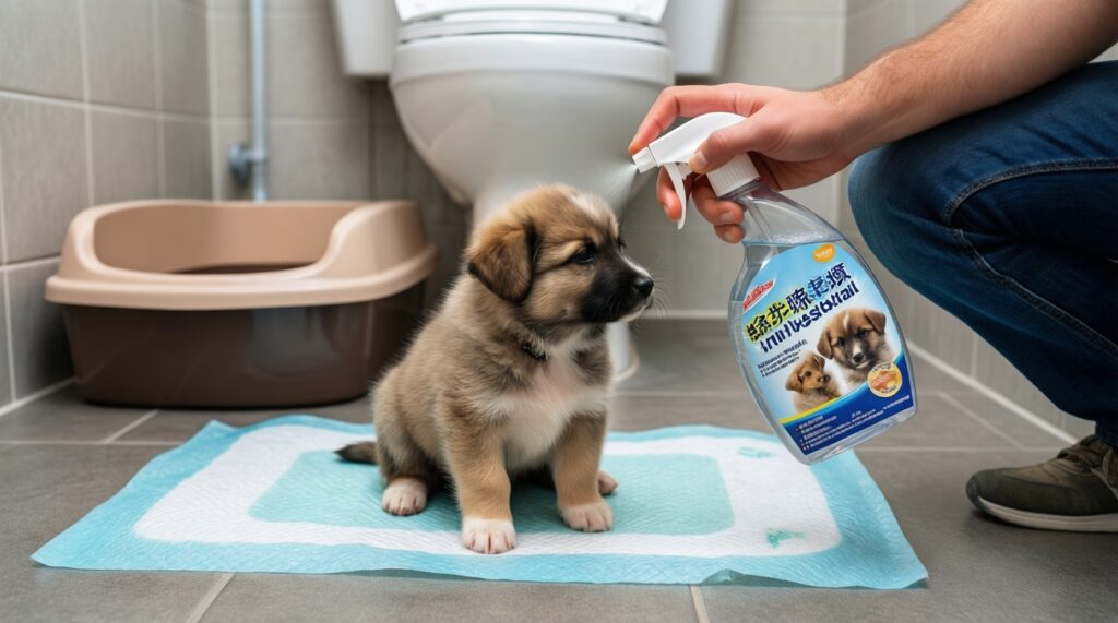 Туалетные привычки: как приучить к лотку/пелёнке без наказаний - иллюстрация