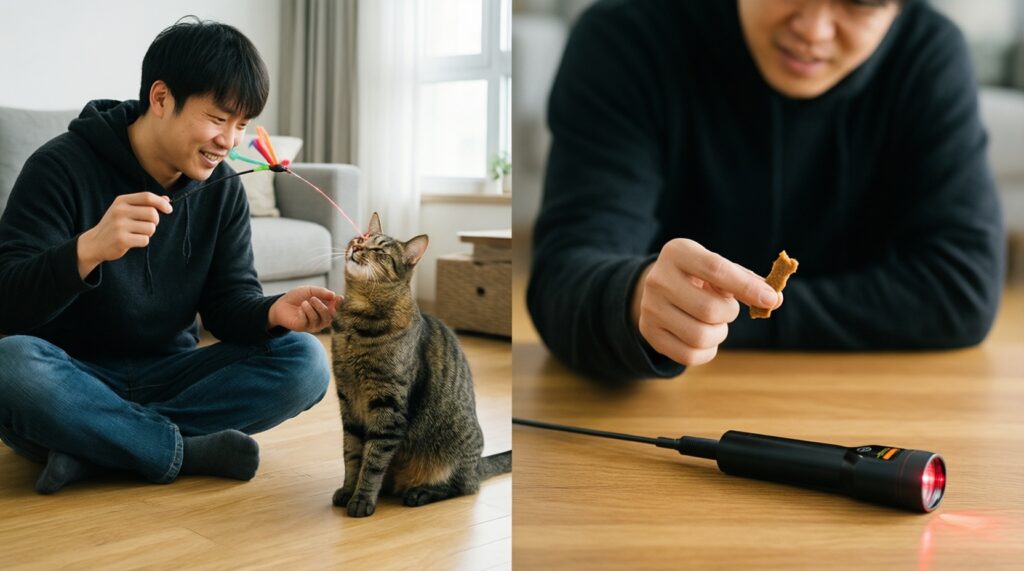 Игрушки и занятия своими руками: бюджетные идеи для собак и кошек - иллюстрация